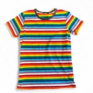 Colorful Striped Woman’s T-Shirt